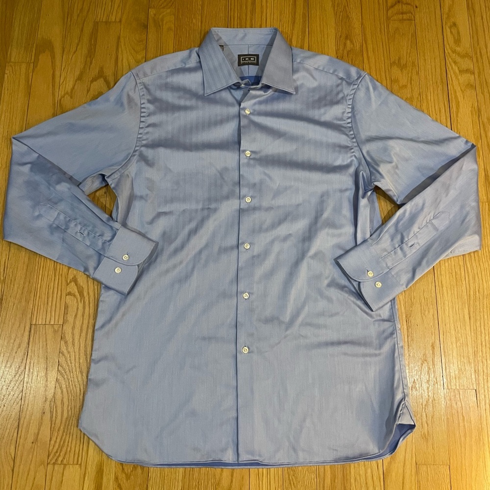 Ike Behar Light Blue Dress Shirt